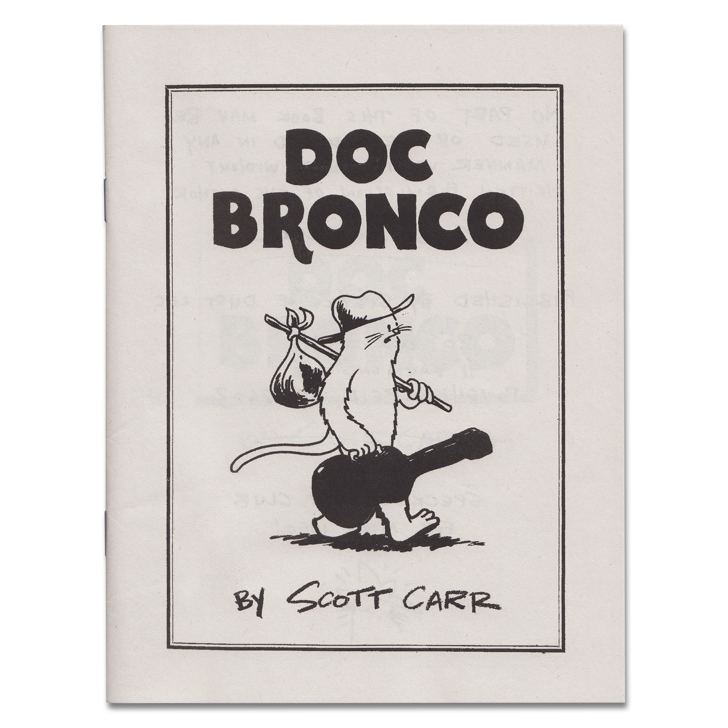 Doc Bronco Comic Booklet