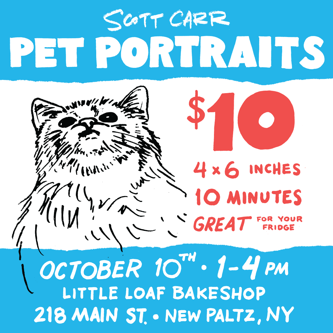10 Minute Sloppy Pet Portraits