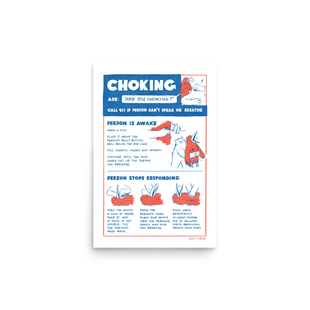 Choking Poster